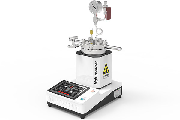 智能觸摸屏款法蘭磁子攪拌實(shí)驗(yàn)室微型反應(yīng)釜樣圖